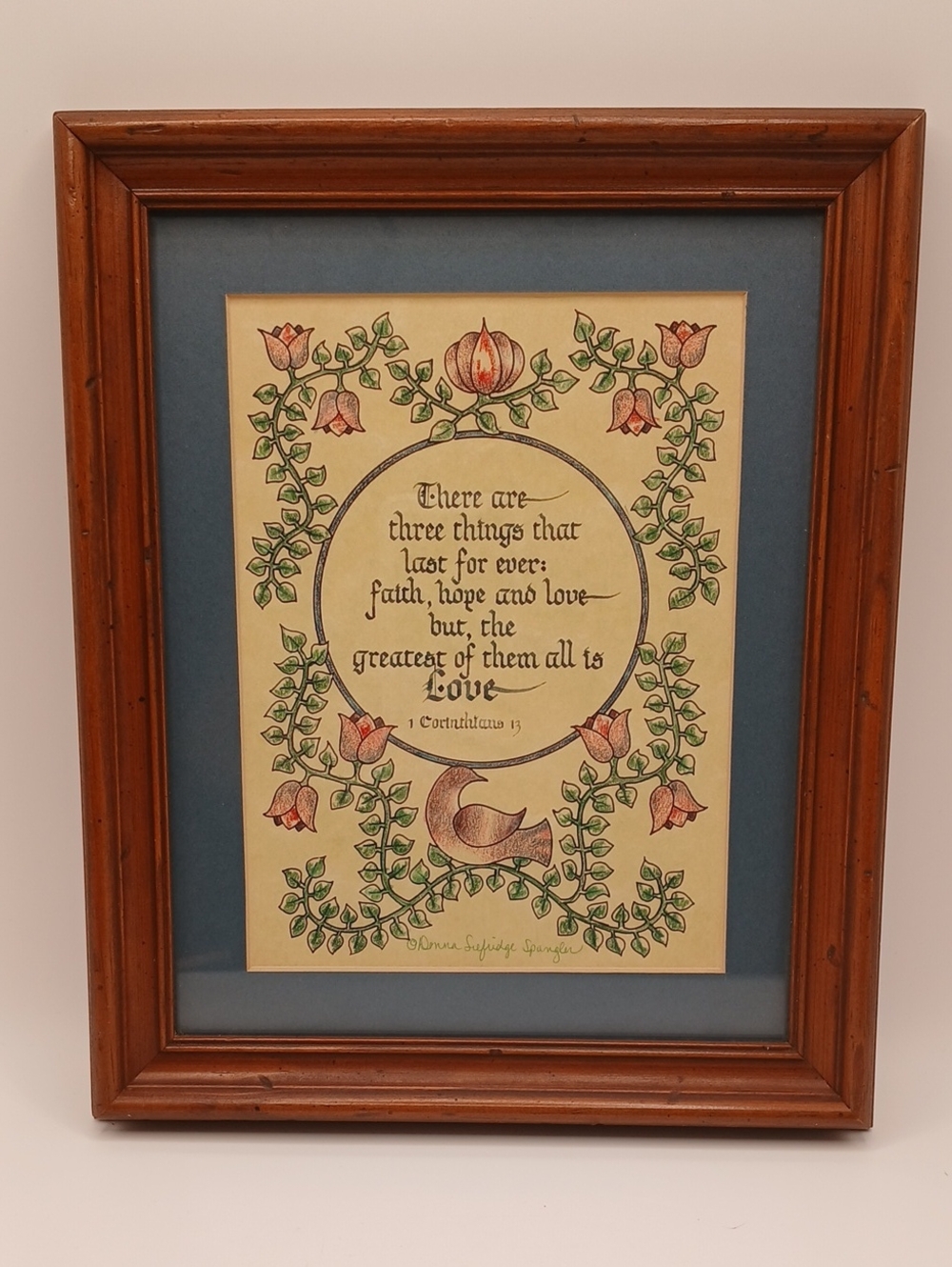 Donna Selfridge Spangler Fraktur PA German Folk Art